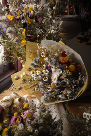 amble and twine dried flowers australia naturally dried flower bouquet